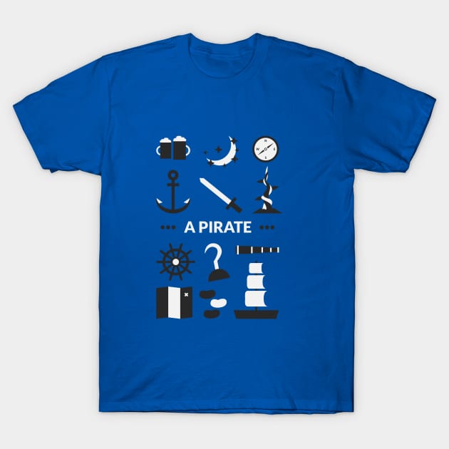 Once Upon A Time - A Pirate T-Shirt by Red